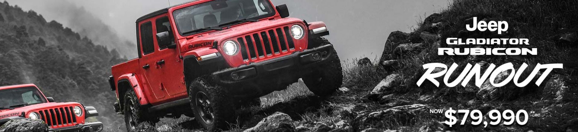 Gladiator Rubicon Runout